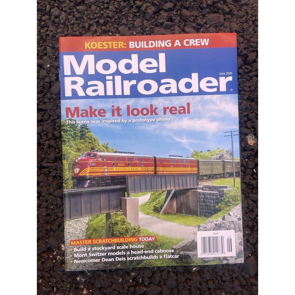 Model Railroader June 2026